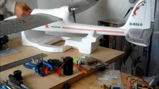 easystar aileron+brushless motor