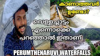 ഇത്രക്ക് ഒന്നും കരുതിയില്ല😍 |പെരുംതേനരുവി ഡാമും വെള്ളച്ചാട്ടവും|Perumthenaruvi Waterfalls|