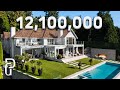 Inside a 12,100,000 modern home with OCEAN views! - Canadian mansion tour by Propertygrams