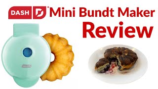 Dash Mini Bundt Maker - The Serious Keto Review