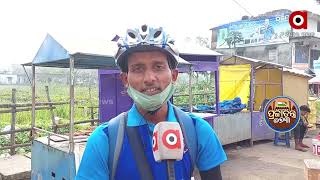 Pradeep Kumar: Riding bicycle to prevent pollution | Balesore