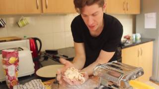 How to Roll and Cut Spaghetti and Tagliatelle - Federico La Loggia - Family Meal