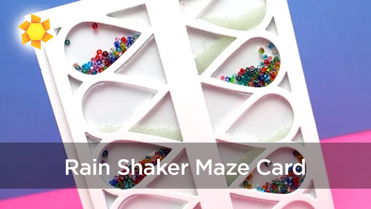 Rain Shaker Maze Card Youtube
