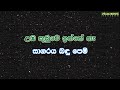 salalihiniyo uba danne na karaoke without voice සැළලිහිණියෝ උඹ දන්නේ නෑ කැරෝකේ