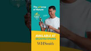 URSU9 Now Available at WHSmith in the #uk Alkaline Natural Mineral Water #ursu9  #whsmith #ronaldo