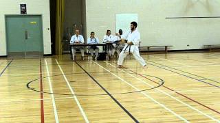 IKD Sandan Test: Kihon, Shihan Maureen Woon-a-tai, Feb 2012 in Winnipeg