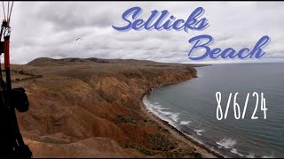 Paragliding Sellicks Beach 8/6/24