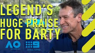 Mats Wilander's staggering Ash Barty comparison - Australian Open | Wide World of Sports