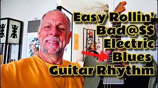 The Easy Going Blues Rhythm Approach That Always Works, Blues Guitar Jam Survival -  Brian K Guitar