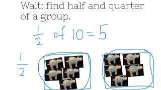 halves and quarters of a group