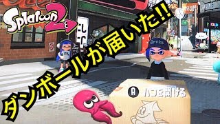 ダンボールが届いた！🐙【スプラトゥーン2】オクトエキスパンション予約購入特典