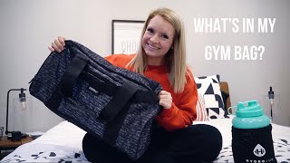 what's in my gym bag??