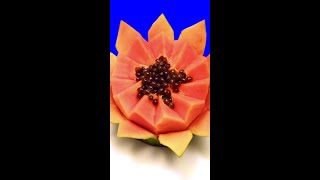 Papaya Flower / Food Decoration