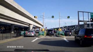 driving to JFK Terminal 1 parking - top level