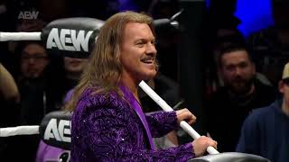 CHRIS JERICHO FULL AEW RETURN WITH ENTRANCE