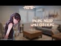 [ASMR] [ROLEPLAY] falling asleep while cuddling with dom friend (binaural/F4A)