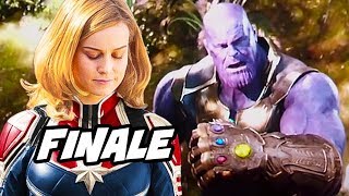 Avengers Infinity War Ending - Captain Marvel and Agents Of SHIELD Finale Explained