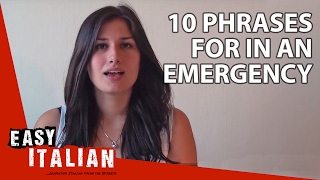 10 phrases for in an emergency - Easy Italian Basic Phrases (5)