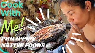 NAG IHAW NG TUNA AT TAHONG | FILIPINO SIMPLE GRILLED FOODS FOR LUNCH