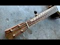 #1017- Curly Walnut and Pistachio Mini Five String Banjo