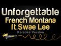 French Montana ft. Swae Lee - Unforgettable (Karaoke Version)