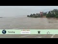 penna river overflows at jonnawada bridge nellore l floods due to heavy rains never seen in 40 years