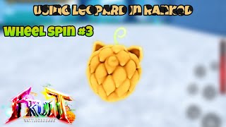 [Fruit Battlegrounds] Using Leopard In Ranked (Wheel Spin #3)