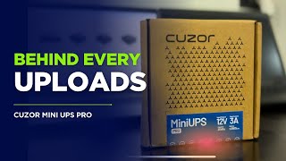 Cuzor Mini ups PRO for WiFi Router - Unboxing , Review and Setup | Best WiFi Router UPS