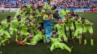 Atletico Madrid vs Barcelona 0 1 full Match 2015 Messi goal gives Barca title La liga 2015