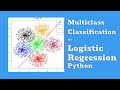 Multiclass Classification With Logistic regression in Python | Sklearn