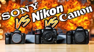 NIKON D850 vs SONY a7R III vs CANON 5D Mark IV Which To Buy \