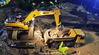 Best RC Construction! RC Excavator Loading 2021