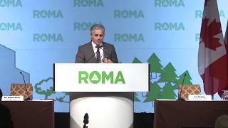 2018 ROMA Conference - The  Honourable Bill Mauro, Minister of Municipal Affairs