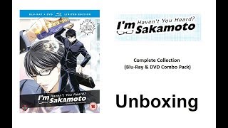 Unboxing: Haven't You Heard? I'm Sakamoto - Complete Collection (Blu-Ray \u0026 DVD Combo Pack) [HD]