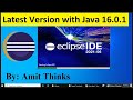 How to Install Eclipse 2021-06 with Java 16.0.1 on Windows 10