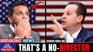 Moskowitz Confronts Patel with Epstein EvidenceāDirector STUNNED