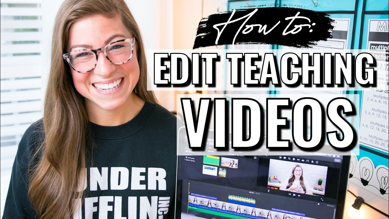 How To Edit Teaching Videos Step By Step Tutorial Youtube
