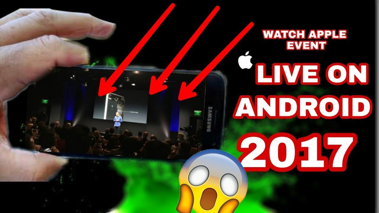 {APPLE EVENT LIVE ON ANDROID}|Iphone X,Keynote|LIVE STREAMING OF IPHONE ...