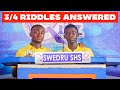 Sweduru SHS Answered 3 Riddles Correctly in Regional NSMQ 2024 Championship in Ghana