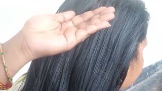 heavy hair oiling /real sounds/my frnd hair/in telugu