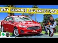 WHY SERVICE ADVANCETRAC WARNING LIGHT FORD FUSION 2013 2014 2015 2016 2017 2018 2019 2020