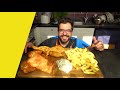 fish and chips فش أند جبس على الطريقة البريطانية المشهورة مع الصوص سمك مقرمش مع بطاطا شيف شاهين