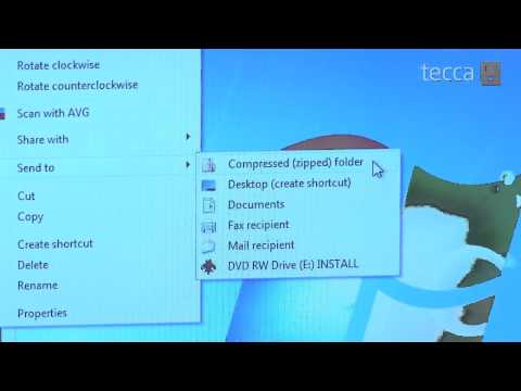 Just Show Me: How to create a zip file in Windows 7 Just Show Me: How to create a zip file in Windows 7