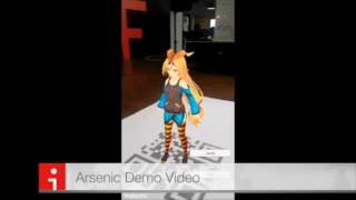 3D Model on a sheet of paper in AR