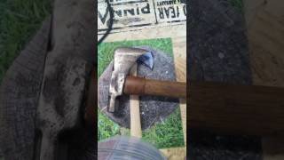 Carpenters hatchet into a tomahawk or Bushcraft axe.