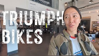 We visited Triumph Showroom in Thailand! 🇹🇭 - Chasing North S1, EP19