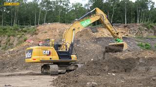 Sirius Group's new CAT 336 with Miller tilting ditching bucket