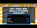 Get Free $5k (real) Funded account|Latest No deposit bonus 2024