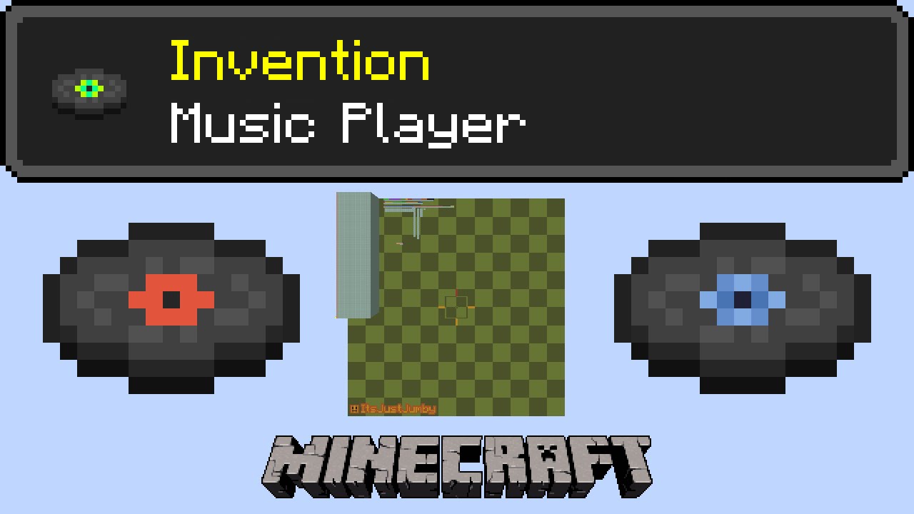 Minecraft Music Player Store And Play Songs Off Of Items Youtube