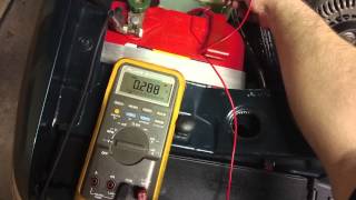 Alternator Testing for AC Voltage